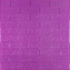 3D панель самоклеющаяся 700x770x3мм кирпич Пурпурный (014-3) SW-00000863