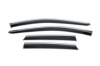 Ветровики с хромированным молдингом Niken Luxury (4 шт) для Volkswagen ID.7 2023- гг