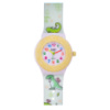 Дитячий годинник Better 001 Fantastic Yellow-White з кварцовим механізмом та силіконовим ремінцем