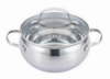 Кастрюля с крышкой проффесиональная LESSNER d 20,0 см. 4,0 л.