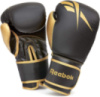 Боксерські рукавички Reebok Boxing Gloves чорний, золото Чол 16 унцій