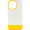 Чохол Apple iPhone 13 Pro - TPU+PC Bichromatic (Matte / Yellow) - купити в SmartEra.ua