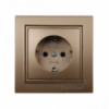 Розетка с заземлением 16A