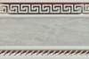 декор лента «Греция» 70 мм Цвет Мрамор с серебром