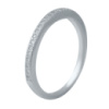 Серебряное кольцо CatalogSilver с фианитами, вес изделия 1,52 гр (2036548) 16.5 размер