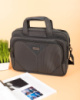 Темно-сіра сумка з текстилю для ноутбука