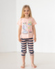 Комплект з капрі на дівчинку - котик    3-4, 5-6, 7-8 років