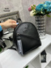 Чорний — стильний, молодіжний та мініатюрний рюкзак Lady Bags на блискавці (0438)