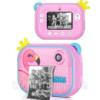 Дитячий фотоапарат миттєвого друку YT008 PINK FLAMINGO з підтримкою microSD