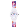 Дитячий годинник Better 012 Mermaid White з білим ремінцем та малюнком русалки