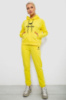 Спортивний костюм жіночий двонитка, колір жовтий, 214R1419-007