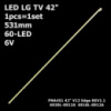 LED підсвітка LG TV 42« 42CE923 LE42K19 42EL300C 42K81 SL42WD809 LE4281 1шт.