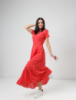 Літнє плаття в підлогу «Кайлі» оптом та по дропшипінгу | Норма Червоний, 42