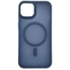 Чохол Stiff Cover Colorful Matte with Magsafe iPhone 12 Pro Max Blue