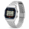 Чоловічий годинник Casio ABL-100WE-1A з Bluetooth, крокоміром та сталевим браслетом