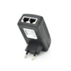 POE инжектор RITAR RT-PIN-24/12EU, 24V 0,5A (12Вт) с портами Ethernet 10/100Мбит/с, EU PLUG