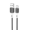 Кабель Wibrand Mamba Type-C silicone charging data cable 1m Black (WI.DC/MA1B-UC)