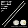 LED підсвітка TV 32« Blualta: BL-F32S-HD ROMSAT: 32HMC1720T2 MC32A06 32 MC-32A06 JS-ME32M106ED.908L LED838 1шт