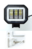Фара-LED Квадрат 30W (10W*3) 10-30V 95*73*60mm Дальнє світло (V77-30W-S) 1шт 4 058 Білий обід