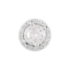 Серебряная подвеска CatalogSilver с фианитами (1242025)