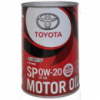 Моторное масло Toyota Motor Oil SP 0W-20 1 л