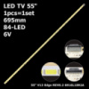 LED підсвітка TV 55«  55VLE893WH 55VLE983BL LED55R5200 55LA641S 55GA7800 55LA418AEU TX-L55ET60B 55E600Y 1шт.