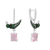 Серебряные серьги CatalogSilver с фианитами (2130055)