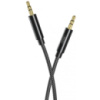AUX кабель XO NB-R211C 3.5mm to 3.5mm 1m Black (Код товару:28443)