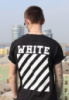 Черная футболка Off White