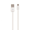 Кабель Remax RC-015m USB to MicroUSB 1m white