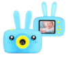 Цифровий дитячий фотоапарат Children fun Camera Зайчик дитяча фото-відеокамера Blue