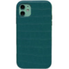 Шкіряний чохол для Apple iPhone 11 (6.1«») - Croco Leather Green - купити в SmartEra.ua