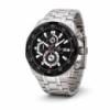 Чоловічий годинник Casio Edifice EFR-539D-1A з хронографом та сталевим браслетом
