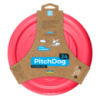 Ігрова тарілка для апортировки PitchDog, діаметр 24 см рожевий