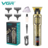 Машинка для стрижки волос VGR V-073 аккумуляторный беспроводной триммер для бороды и усов