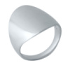Серебряное кольцо CatalogSilver с без камней, вес изделия 6,6 гр (2016359) 16.5 размер