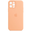 Чохол Silicone Case Full Camera Protective (AA) Apple iPhone 14 Pro Max (6.7«), Помаранчевий / Cantaloupe - купити в SmartEra.ua