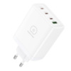Мережевий зарядний пристрій WUW-C158 1USB 3Type-C + USB A PD100W white (WUW-C158)