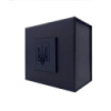 Подарункова коробочка Boxes Ukraine All Black для наручного годинника чорна