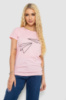 Футболка жіноча з принтом, колір рожевий, 244R2217
