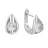 Серебряные серьги CatalogSilver с фианитами (2082521)