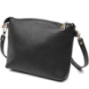 Жіноча сумка крос-боді з натуральної шкіри 716341 Чорний