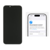 Дисплей для Apple iPhone 13 Pro с чёрным тачскрином 120Hz (без ошибки) ZY-OLED