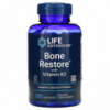 Восстановление Костей + К2, Bone Restore with Vitamin K2 Life Extension, 120 Капсул