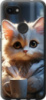 Чехол на Google Pixel 3a White cat 5646u-1700