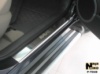 Защитные накладки на пороги TOYOTA RAV-4 III c-2006г.