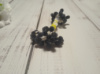 Тичинки квіткові в цукрі чорні 5 мм,50 тичинок в пучку