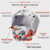 Екстрений захисний протигаз TZL-30 для дітей та дорослих ∙ Протигаз Fire Mask TZL-30