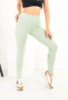 Жіночі зелені спортивні лосини