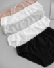 Жіночі трусики однотонні  M, L, XL    5 шт.